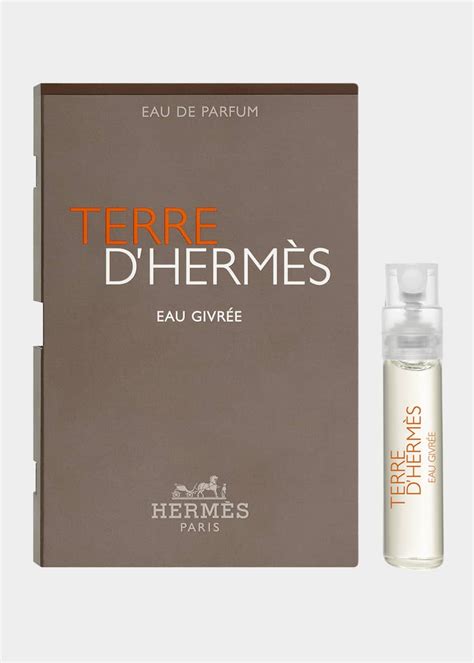 hermes terre d'hermes sample|terre d'hermes givree sample.